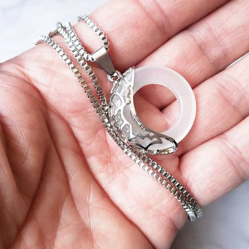 

Grandmaster Of Demonic Cultivation Necklace Heaven Officials Blessing Couple Moonlight Pendant Necklace For Lovers Wedding Jewel