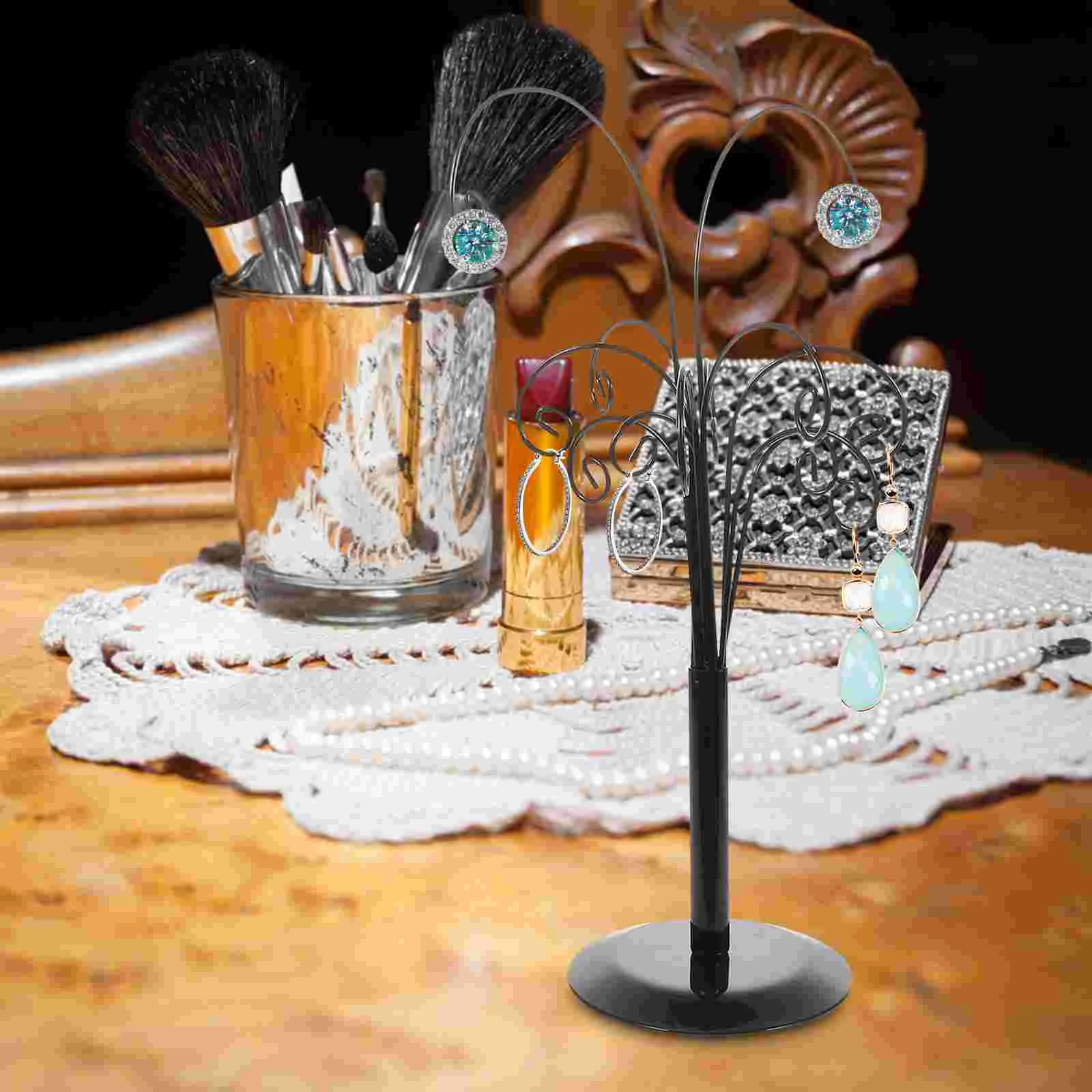 Подставка для ювелирных изделий металлическая стойка держатель ожерелья