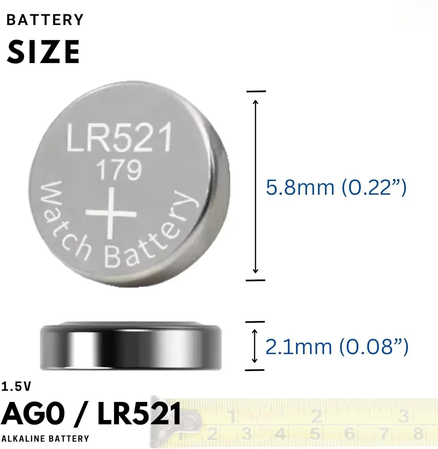 2-50 шт. AG0 379 SR63 LR69 LR521 379A 1 55 В кнопочные батарейки для часов игрушек пульт