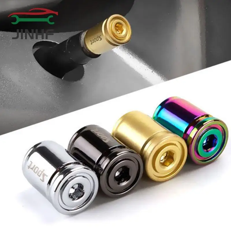 

1Set Titanium Anti-theft Car Tire Valve Cap Aluminum Sport Exterior Auto Air Caps Anti-Theft Dustproof Tire Cap
