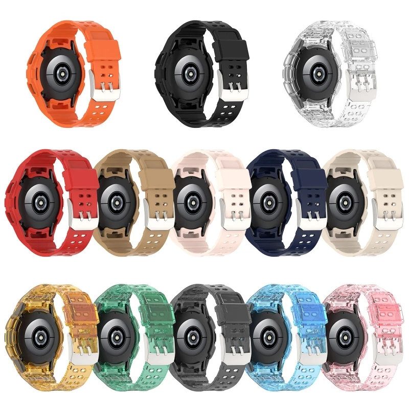 

Подходит для Galaxy Watch 4 Classic 46 мм, регулируемый ремешок, ремешок с защитой от пота, мягкий спортивный браслет, водонепроницаемый B36A
