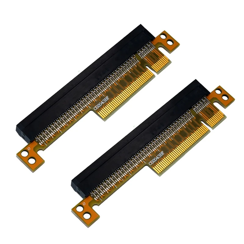 

2 Pieces PCI-E 8X To 16X Riser Card Graphics Adapter Convertor Board Suit For Motherboard Replacement