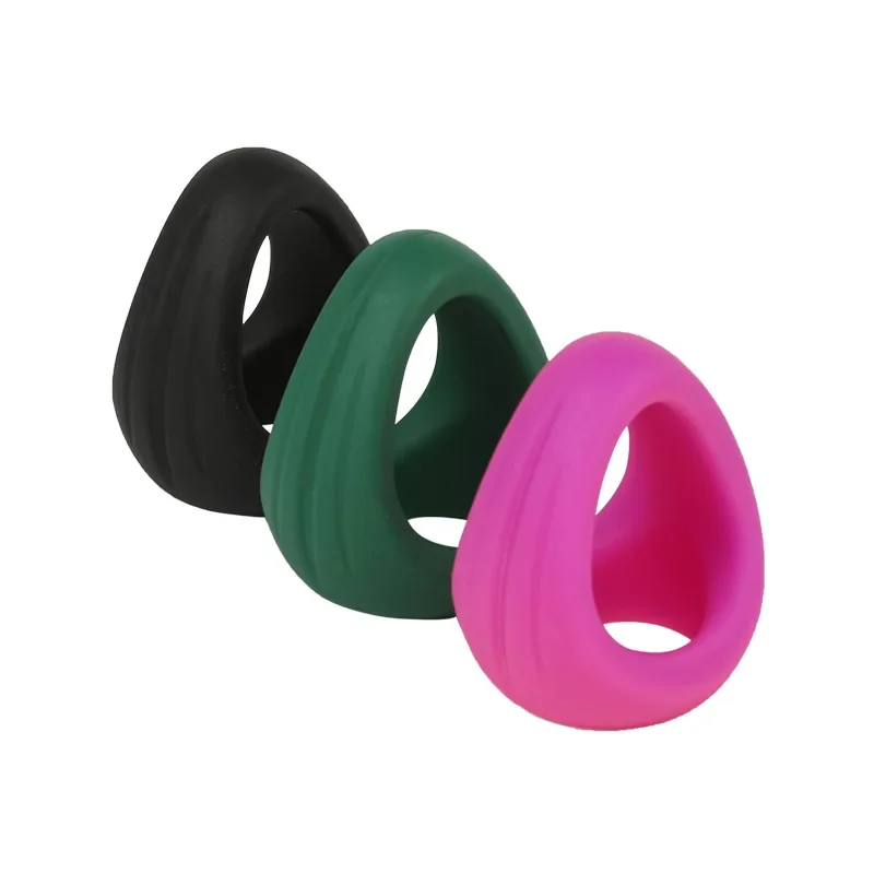 Кольцо для пениса кольца члена форма капли воды мужская клетка Chasity мошонка