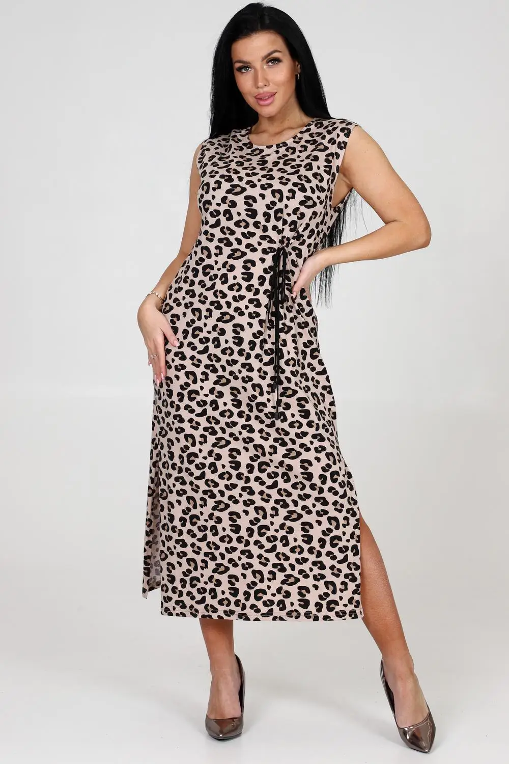 Платье жеское повседневное для дома и офиса