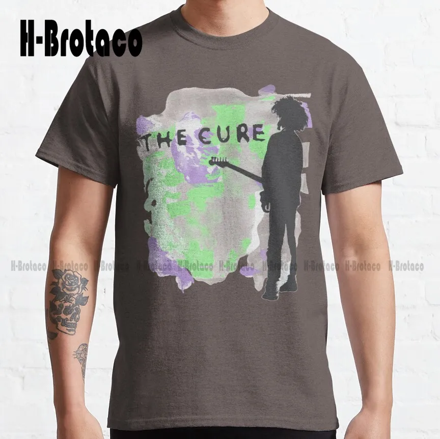 

Футболка с надписью The Cure The Boy'S Not Cry, Классическая футболка для бега, индивидуальная футболка для подростков, унисекс, футболки с цифровой пе...