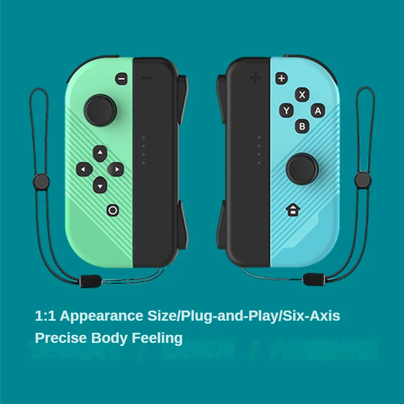 

Controller Handle Domestic Joycon Left and Right Small Split Type NS Animal For Nintend Switch Forest Somatosensory Vibration