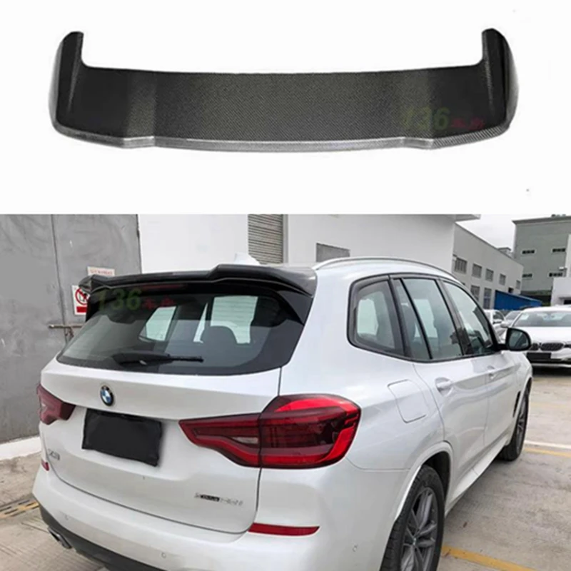 

FOR BMW X3 G01 2018 - 2022 Carbon Fiber Rear Spoiler Wing Trunk Lid Cover Car Styling