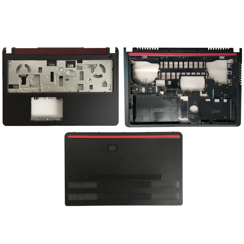 

For DELL Inspiron 15-7557 15-7559 15-5577 15-5576 Bottom Base Cover/Palmrest Upper cover No touchpad/Bottom Cover Door Lower Cas
