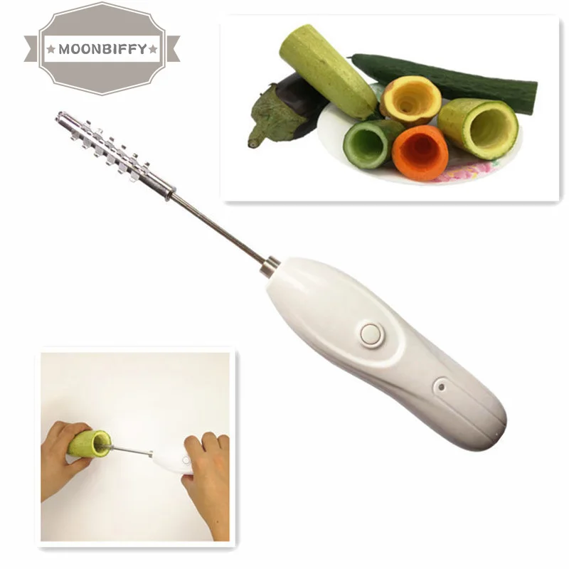 

Electric Fruit Corer Spiralizer Scraping Scale Machine Stainless Steel Multipurpose Drill With Handle Vegetable Kitchen Cutter