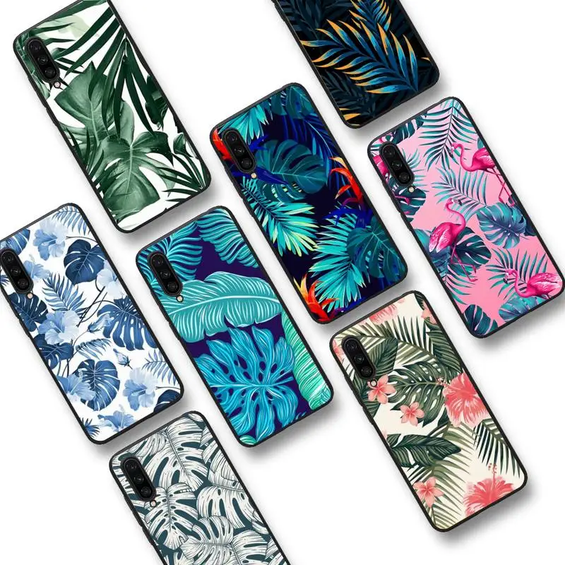 

RuiCaiCa Summer Green plants leaf Phone Case For Xiaomi mi 9 mi8 F1 9SE 10lite note 10lite Mi 8lite Coque for xiaomi mi 5x