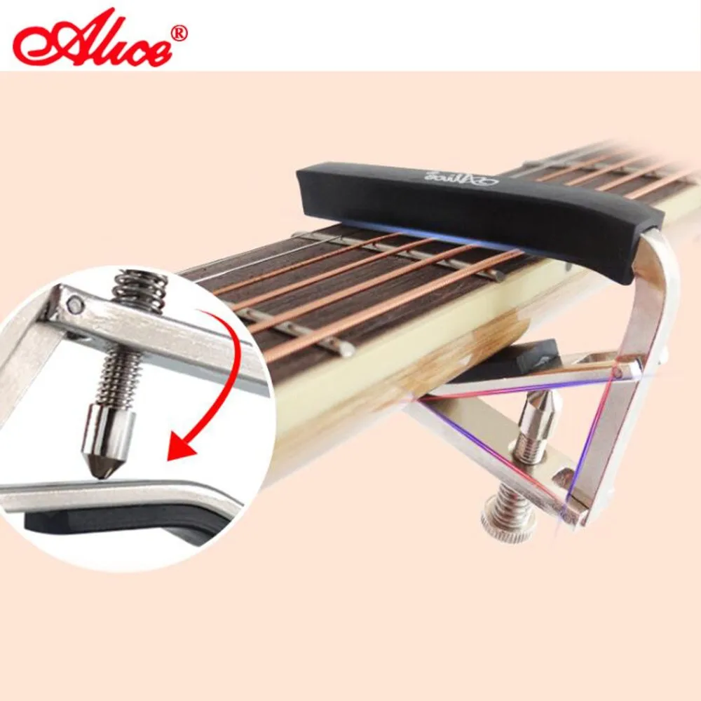 

Alice Guitar Capo Acoustic Electric A007 Quick Release Metal Trigger Clamp Guitar Repair Replacement Luthier Tools Guitar Capo