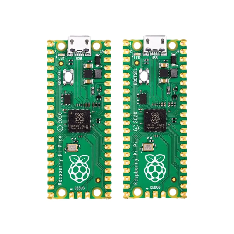Гибкая плата микроконтроллера Raspberry Pi Pico на основе двухъядерного процессора RP2040
