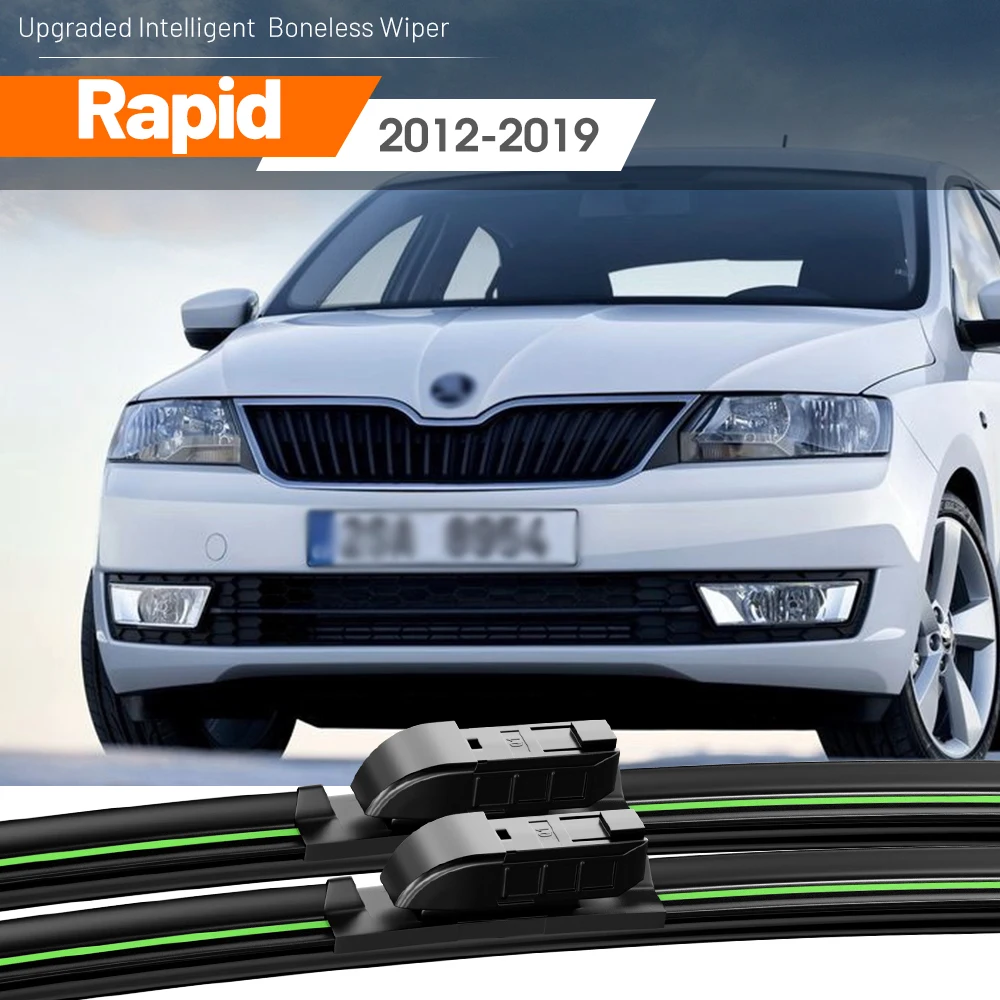 Щетки стеклоочистителя для Skoda Rapid NH1 NH2 NH3 2012-2019 2013 2014 2017 2018 2 шт.