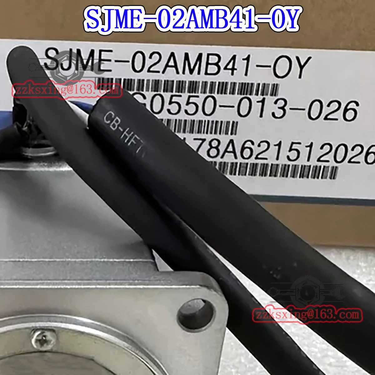 Фото Совершенно новый серводвигатель переменного тока SJME-02AMB41-OY, оригинальный в коробке, быстрая доставка №2