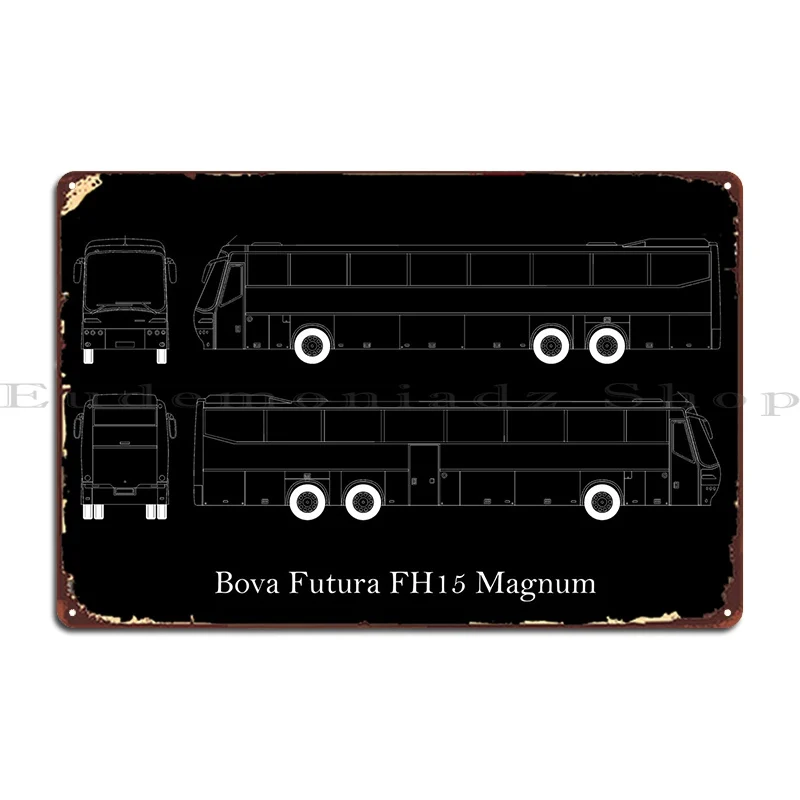 

Bova футуристиа Fh15, магнитный металлический Фотофон, пещера, персонализированный Настенный декор, жестяной знак, плакат