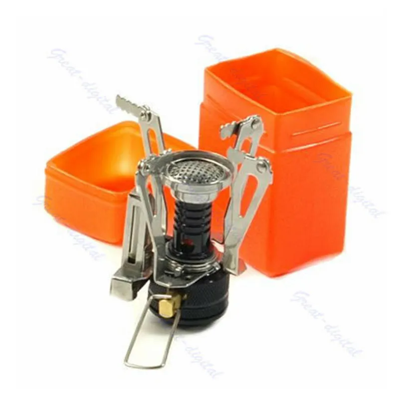 

Portable Mini Gas Stove Ultralight Picnic Furnace Cooker 3000w Outdoor Camping Cooking Burner Gas Burner Camping Gear