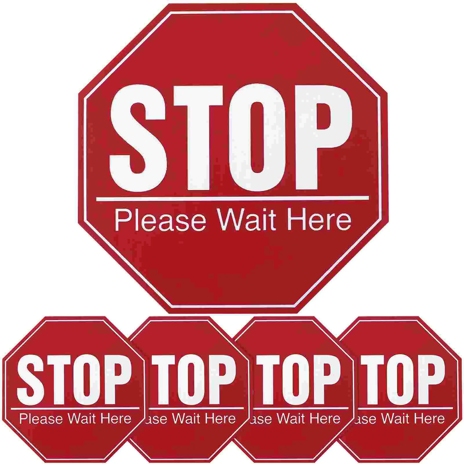 

Epidemic Prevention Wall Stickers Social Distancing Decals Public Safety Distance Sign Floor Signs