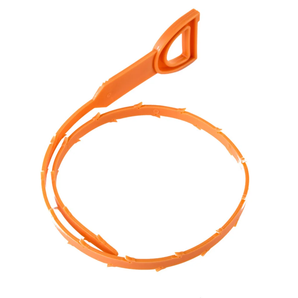 

Sink Cleaning Hook Kitchen Plastic Sewer Dredging Pipe Hair Sink Cleaning Tool Color Random