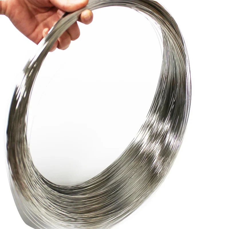 304 Stainless Steel Wire Soft/hard Diameter 0.05-6mm Single Strand Lashing Soft Iron Rustproof