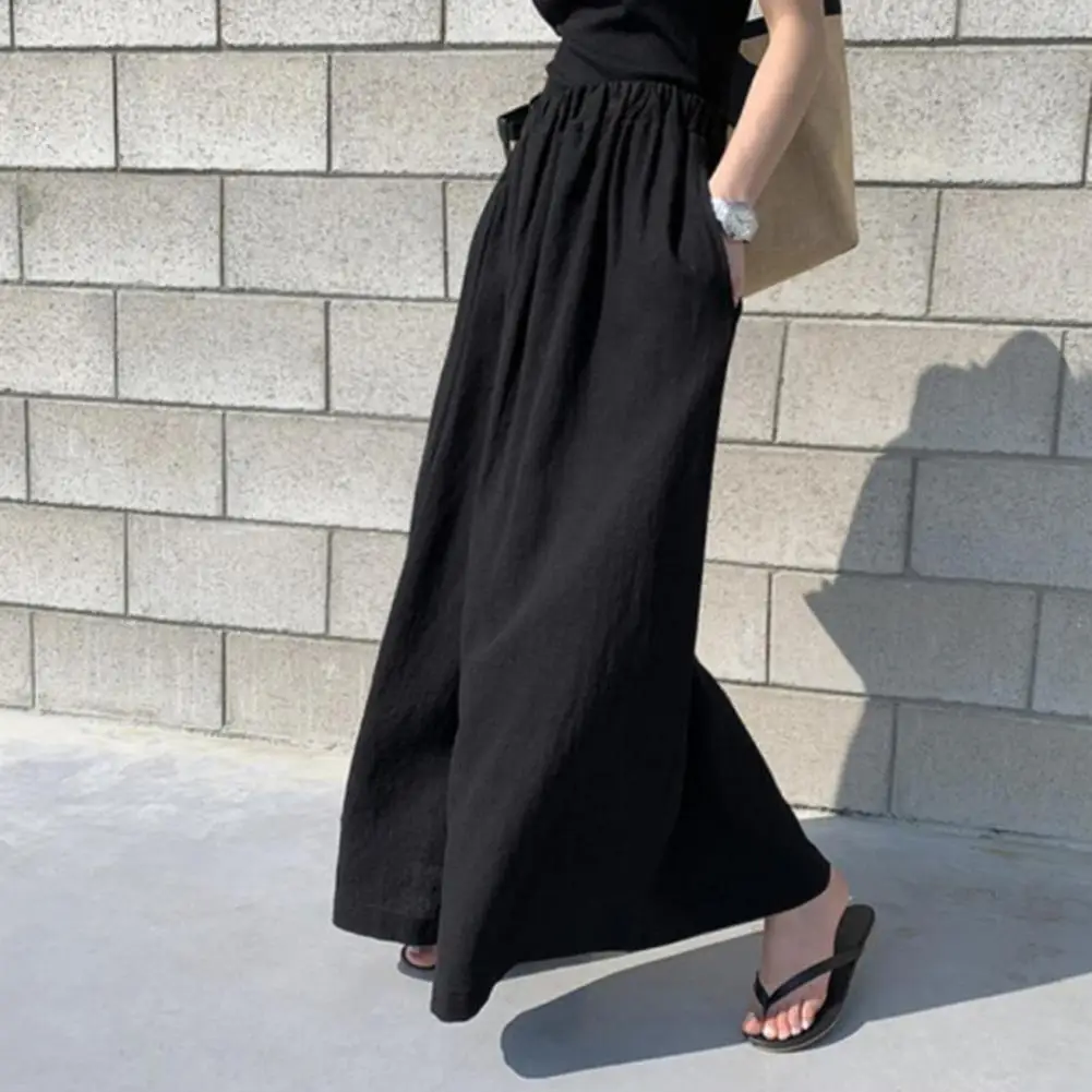 

High Waisted Bottoms Temperament Loose-fitting Pants for Daily Wear
