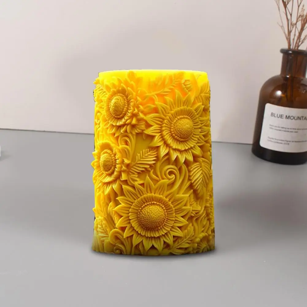 Резьба в виде римского столба силиконовая форма свечи набор из штукатурки