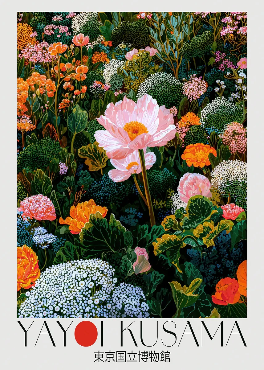 

Печать на холсте "Япония Yayoi Kusama"