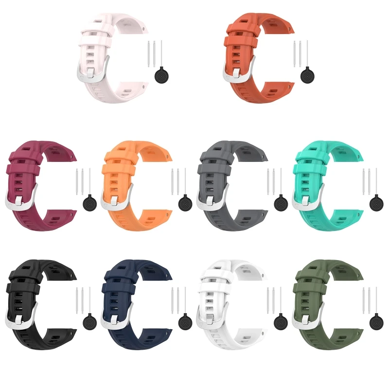 

Silicone Strap Compatible with Garmin instinct 2S Waterproof Bracelet Durable Watch Fashion Band Belt Sports Wristband