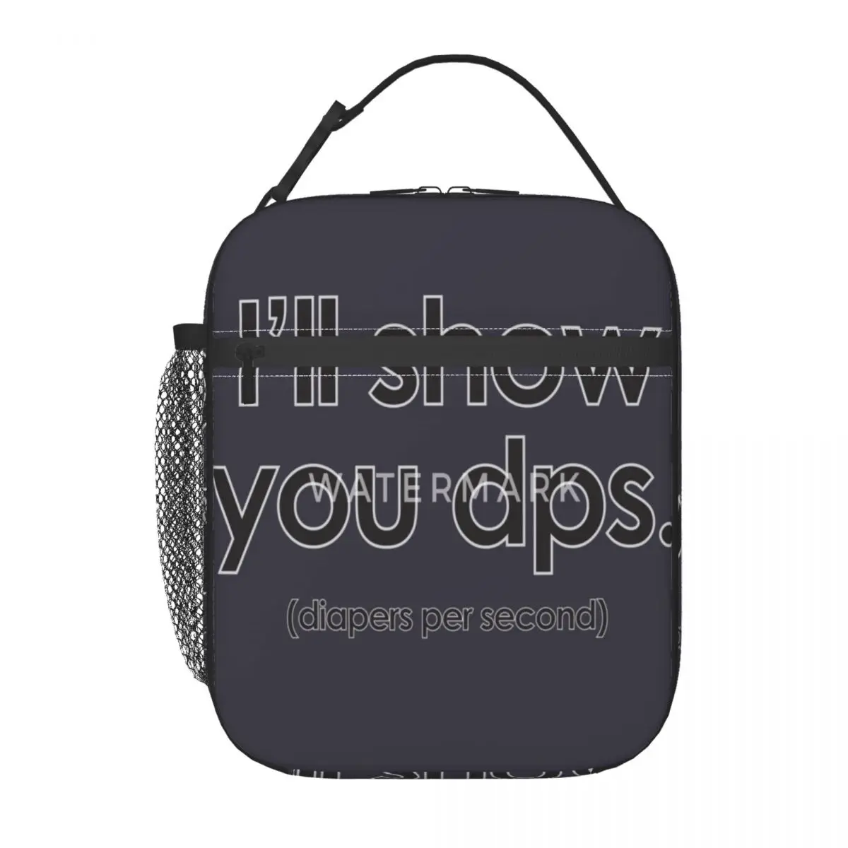 

Warcraft Baby I'll Show You DPS Diapers-per-Second Insulated Lunch BagModern Portable Office Birthday Gift Multi-Style