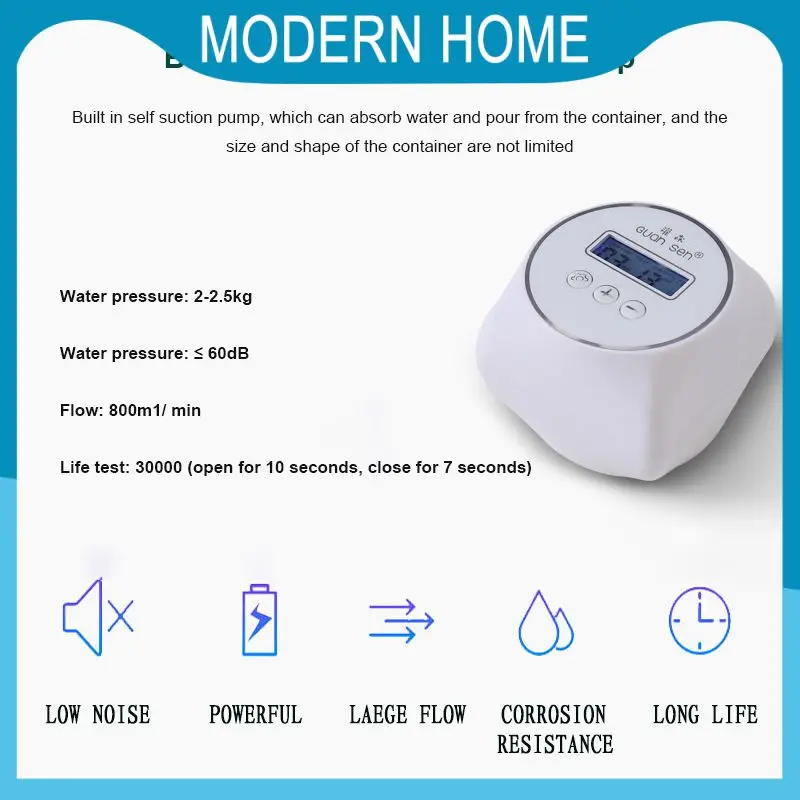 

Regular Watering Irrigation System Environmental Protection With Lcd Screen Watering Device Package Dual Electric Mode Wholesale