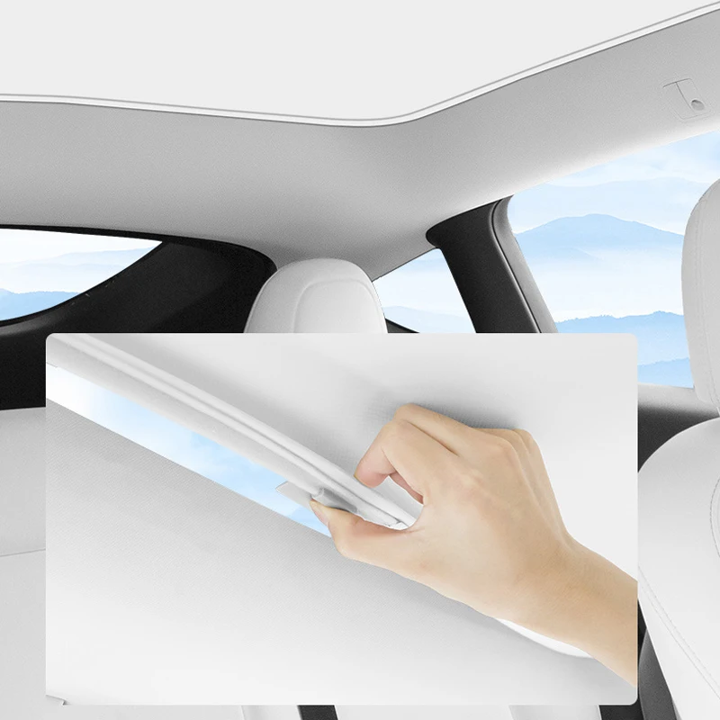 4 шт. солнцезащитные очки для Tesla Model 3 Y 2021-2024