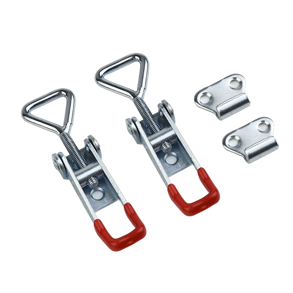 

2Pcs Anti-Slip Toggle Clamp Horizontal Door Bolts Type Quick Release Tool MUMR999 Quick Clamping Jaws For Woodwork