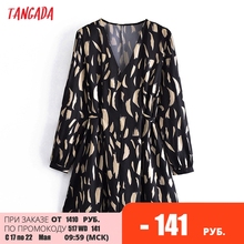 Vestidos Tangada-vestido vintage de manga larga para mujer...