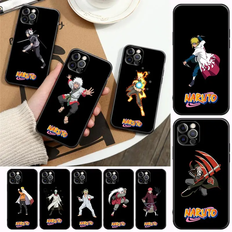 

Relief Anime Naruto Phone Case for Apple iPhone 11 12 13 7 8 SE XR XS Max 5 5s 6 6s Pro Plus Soft Silicone Case