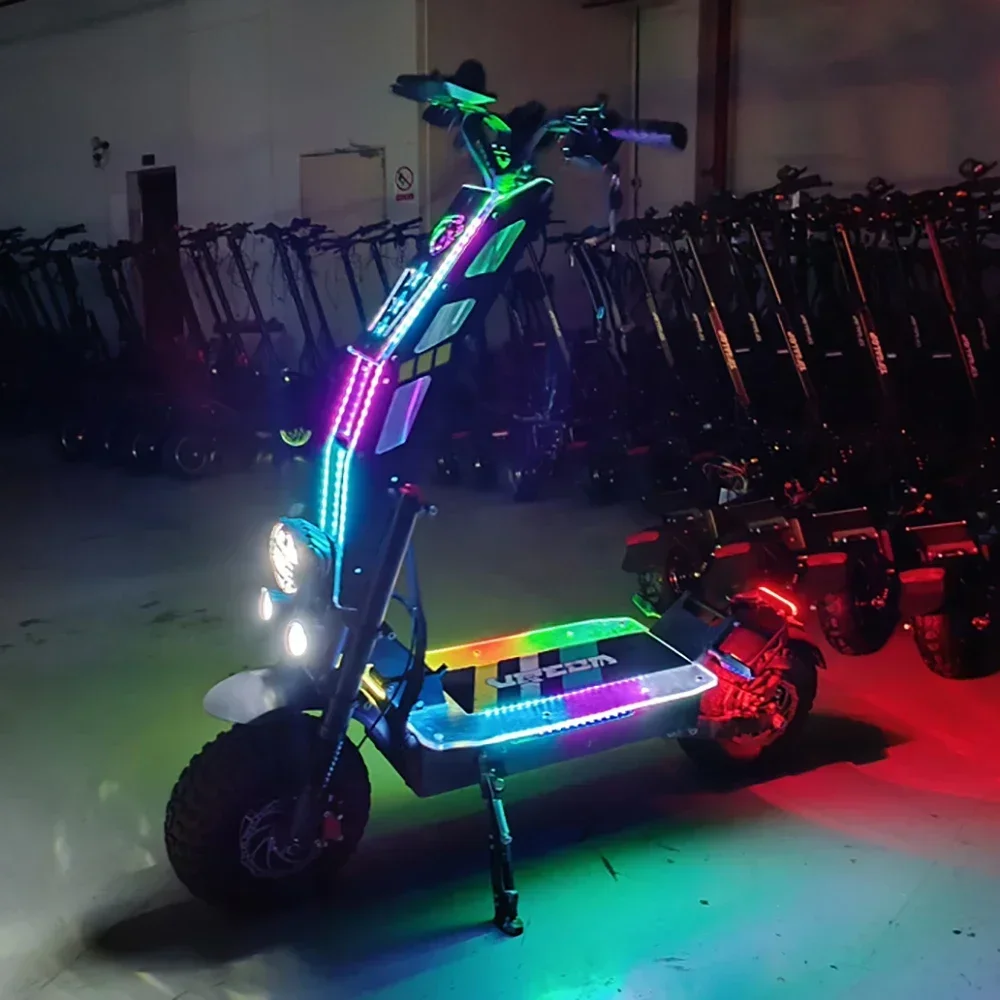 Электрический самокат T116Plus 8000 Вт 60 В 40 Ач 14-дюймовый туристический максимальная