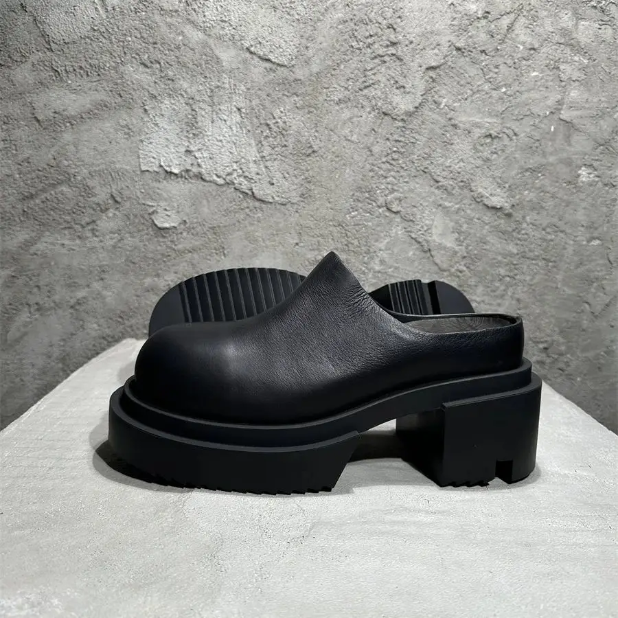 Сандалии Bogun на платформе ручной работы из воловьей кожи индивидуальной толстой