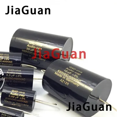 

Осевой конденсатор GAD-viva, 2 шт., 400 В, 33мкф, 33 мкФ Ф/400 В, доступны все модели, 33 мкФ Ф, 400 В