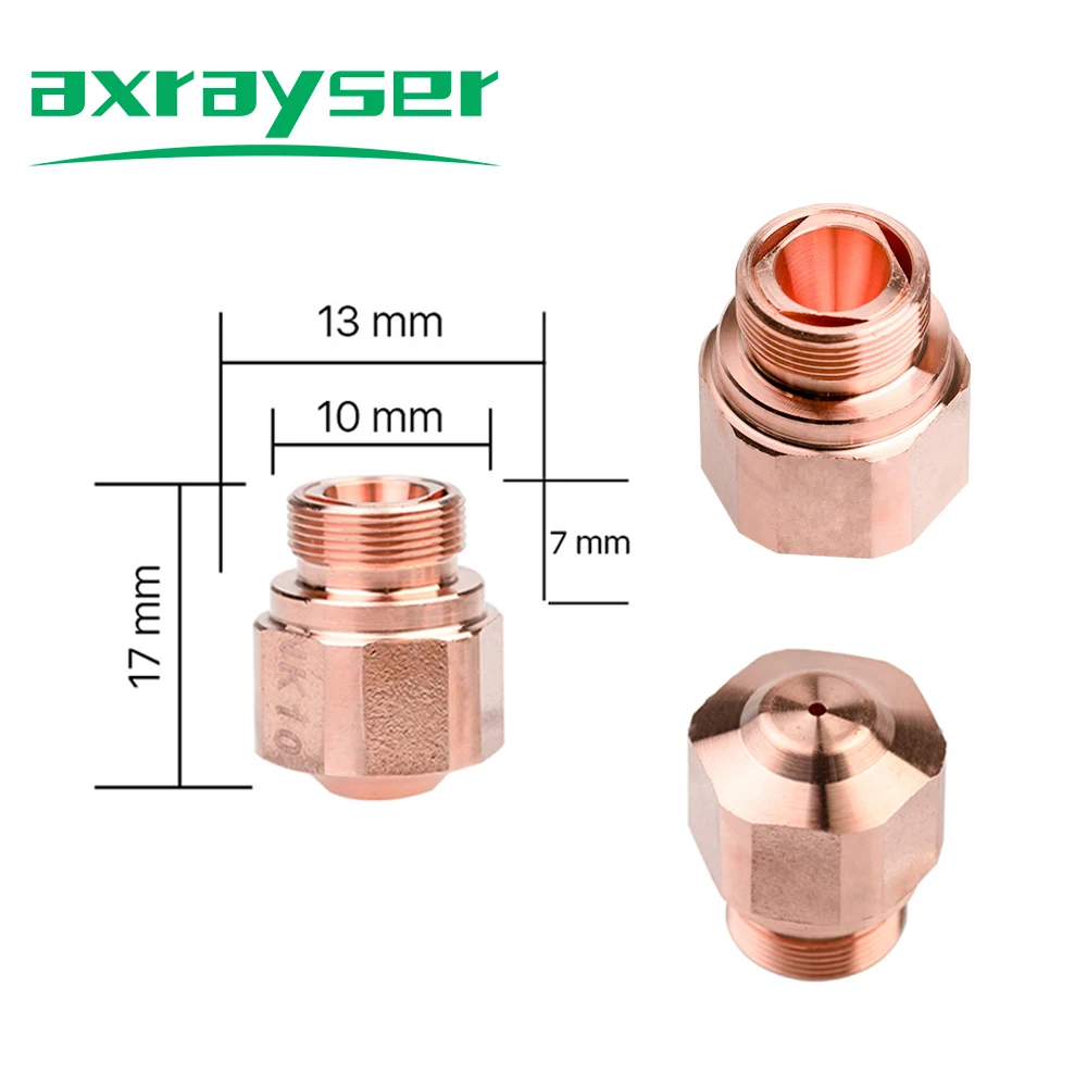 Лазерные насадки, одинарные двухслойные D28 32 мм для Raytools Precitec WSX HSG Bodor HANS, Bystronic, машина для резки волокна