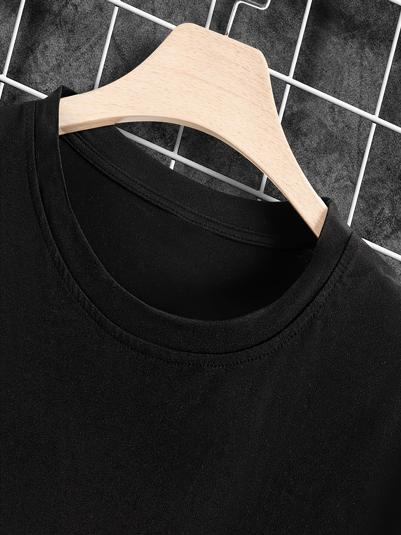 Фото Мужская хлопковая футболка Reveur Wolf Graphic Tee, всесезонная повседневная спортивная школьная рубашка S-XXXL №3