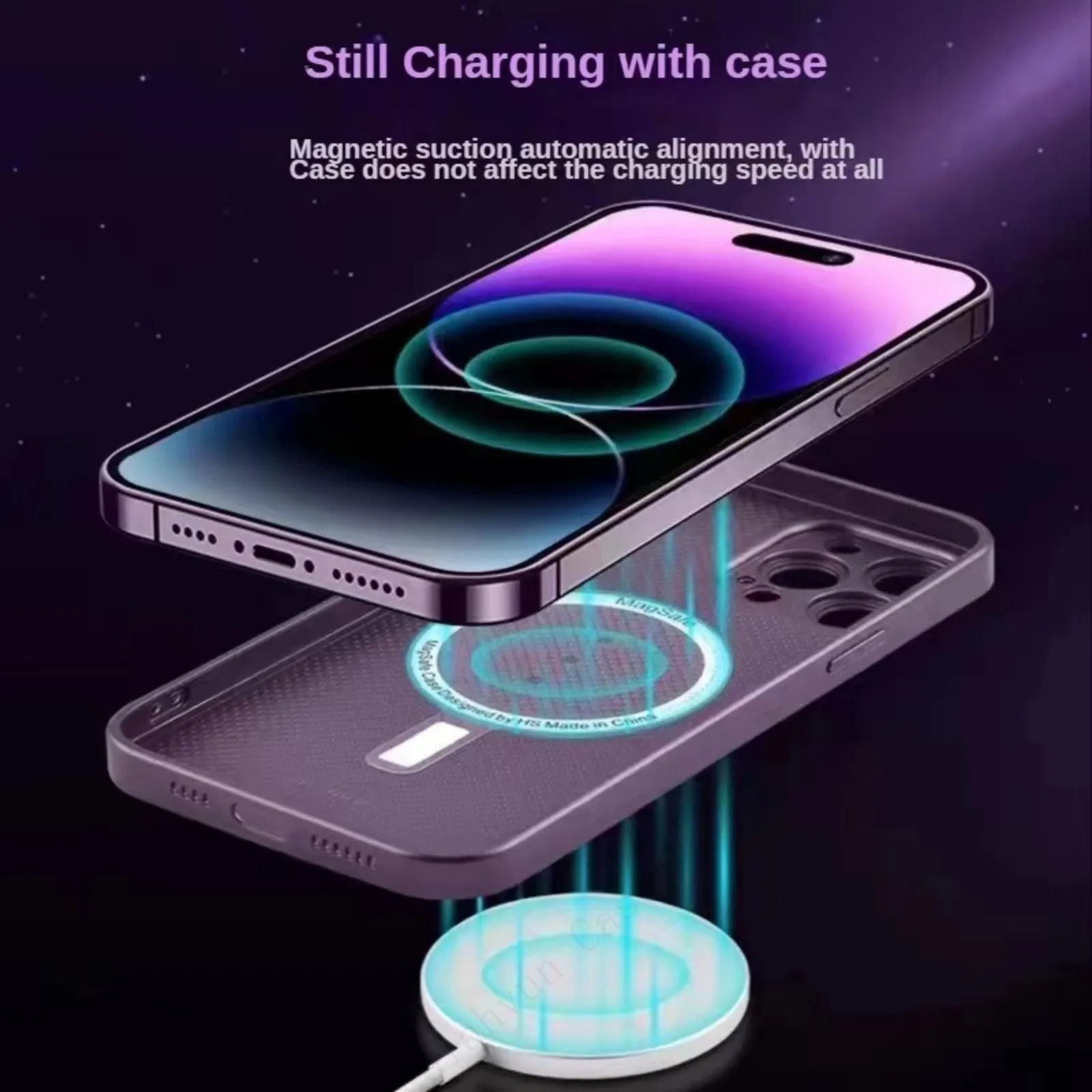 10Pcs Logo Original AG Silicone Matter Glass Magnetic Phone Case For iPhone 14 13 12 Pro Max 11 ProMax + Plus Cover Gift Box