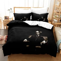 godfather bedding set single twin full queen king size gangster boss bed set aldult kid bedroom duvetcover sets 3d print 012