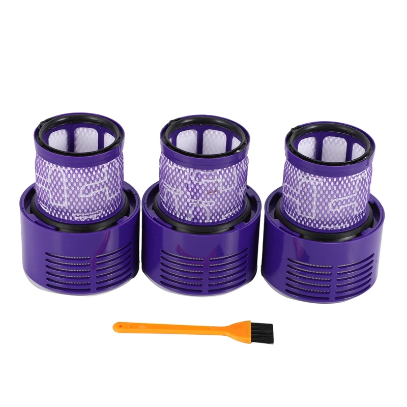 

3Pcs Washable Filter Unit For Dyson V10 Sv12 Cyclone Absolute Total Clean Vacuum Cleaner