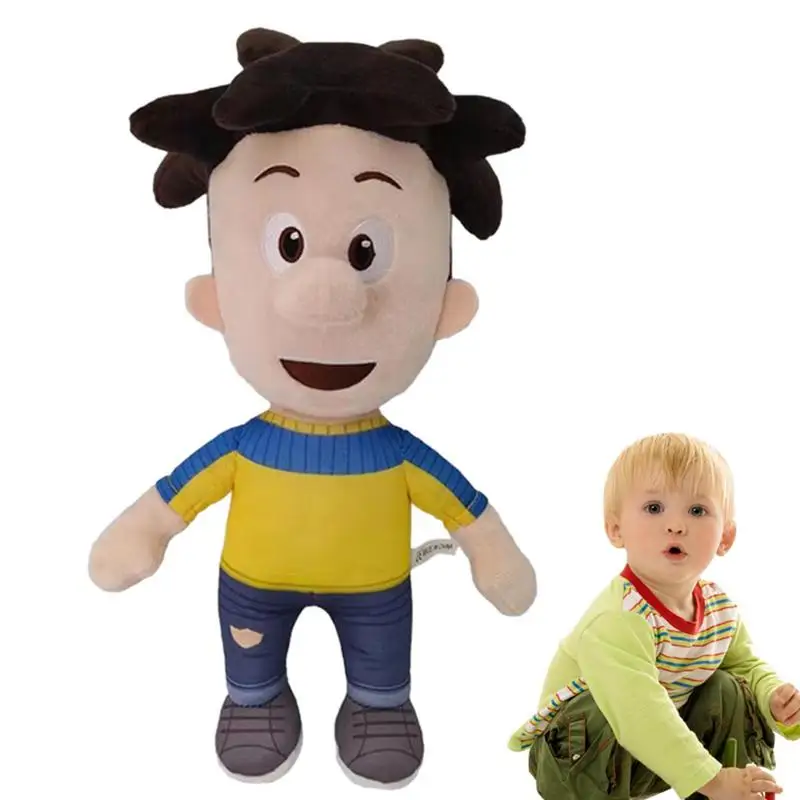 

Big Nate Plush Toy 12.5in Francis Dee Plushie Cartoon Character Cute Soft Stuffed Dolls For Kids Boys Christmas Birthday Gifts