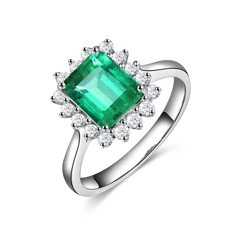 

Новинка Роскошная группа искусственная прямоугольная изумрудная турмалиновая Мода живое кольцо