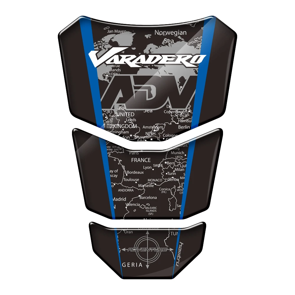 

Наклейка на защитная накладка на бак мотоцикла, для Honda varadera XL 125, 250, 1000