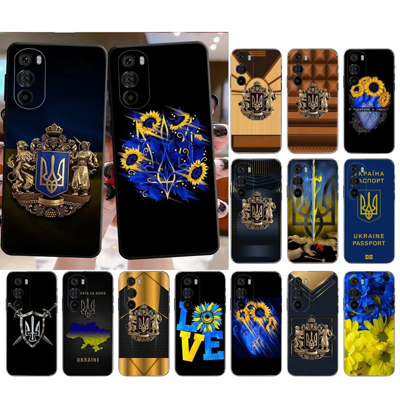 

Phone Case for Motorola G72 G13 G32 G53 G51 G71 G31 G41 G22 G60 G52 G200 GStylus G30 G10 G20 G50 G Pure Ukraine Flower