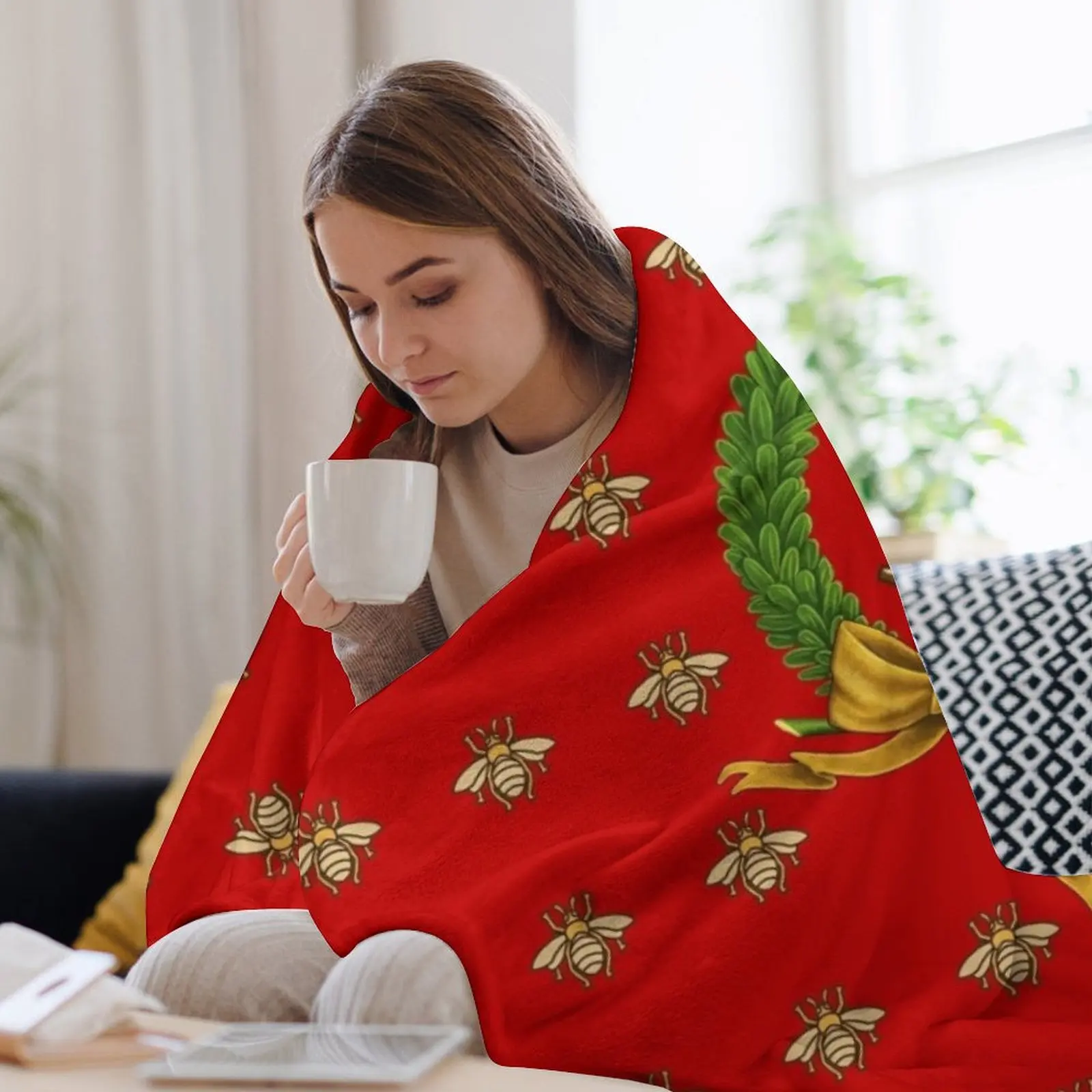 Одеяло Lɾmpereur Napoleon Tribute Роскошное одеяло для зимы Одеяла на заказ