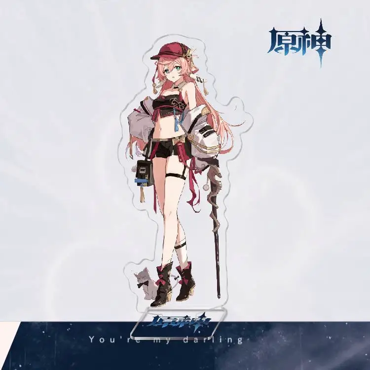 2024 аниме Genshin Impact Shenhe Yanfei Kuki Shinobu Klee Noelle сексуальная серия акриловая