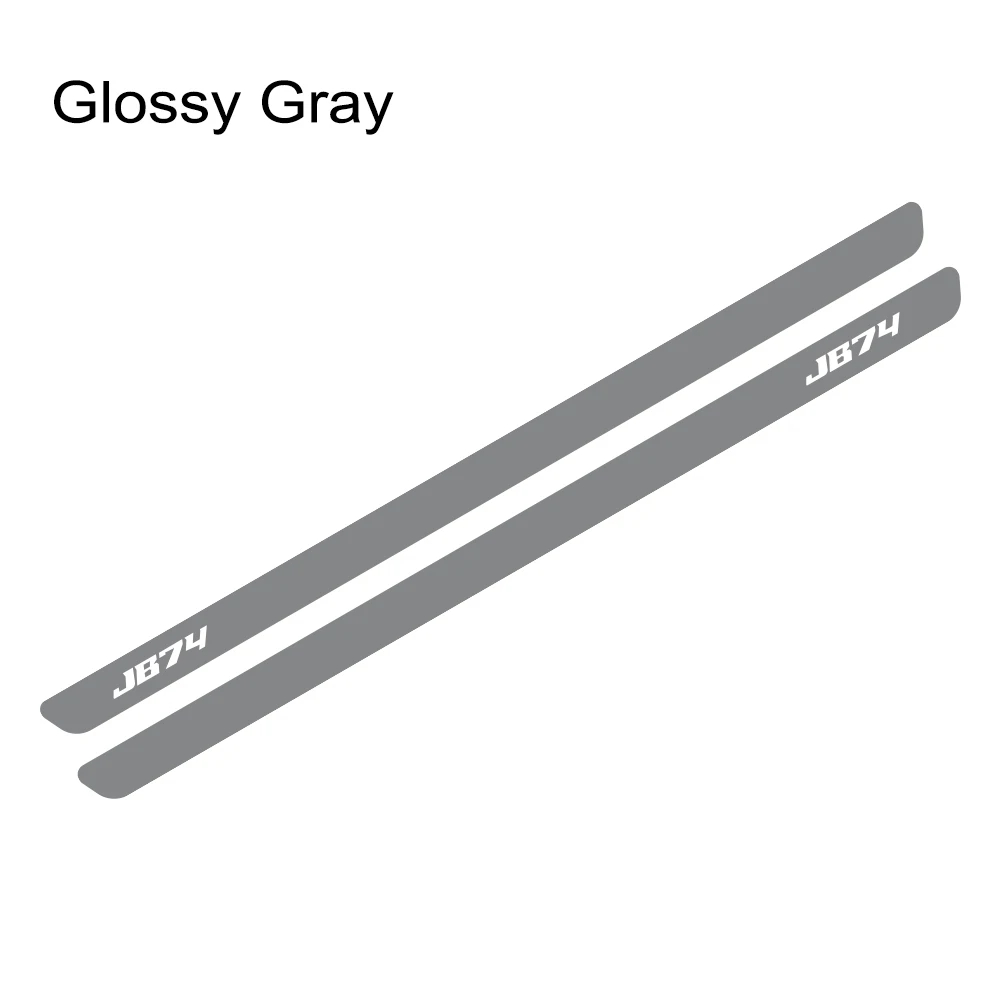 

Для SUZUKI JIMNY JB74 комплект боковых наклеек на двери автомобиля, наклейки в полоску автомобиля, водостойкая виниловая пленка, автомобильные аксессуары, экстерьер