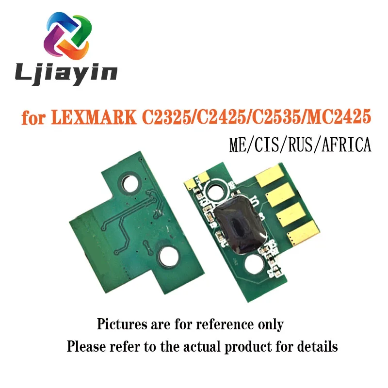 C2350K0 C2350C0 C2350M0 C2350Y0 C235HK0 C235HC0 C235HM0 C235HY0 Чип тонера ME/CIS/RUS для LEXMARK C2325/C2425/C2535//MC2640