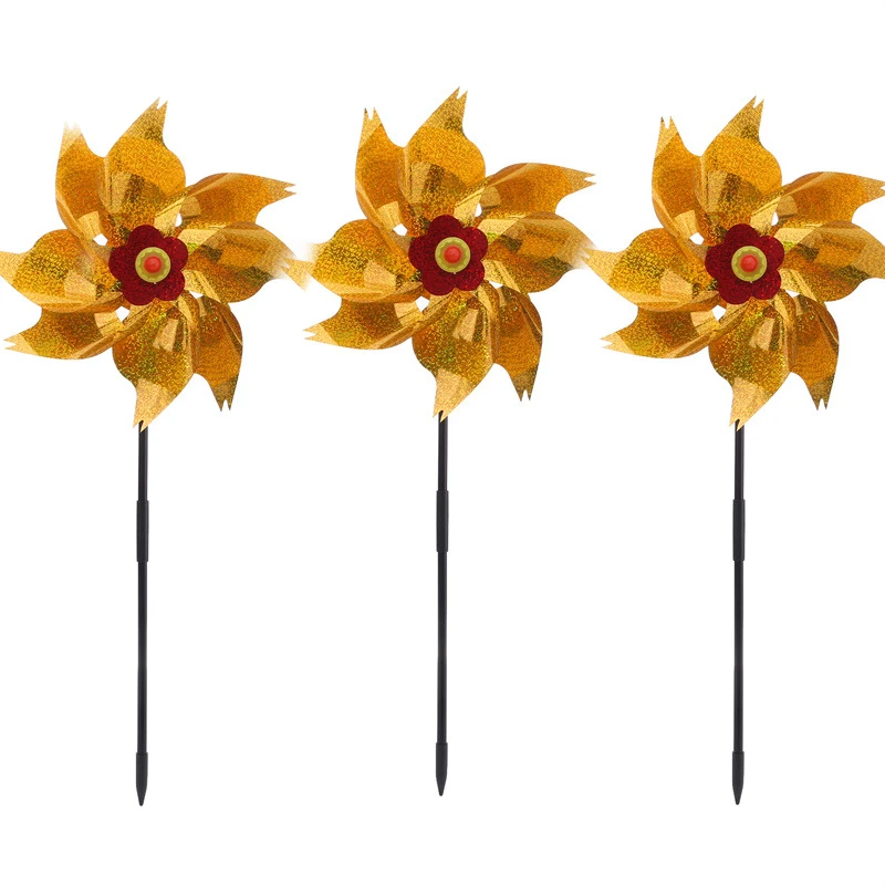 

Светоотражающий вращающийся репеллент для птиц